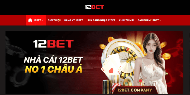 Hướng dẫn thao tác đăng nhập 12Bet trên web